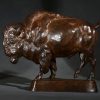 Bison - Bison Bronze Sculpture - Liz Lewis