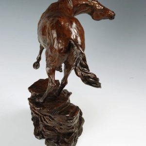 Boss Mare - Equine Bronze Sculpture - Liz Lewis