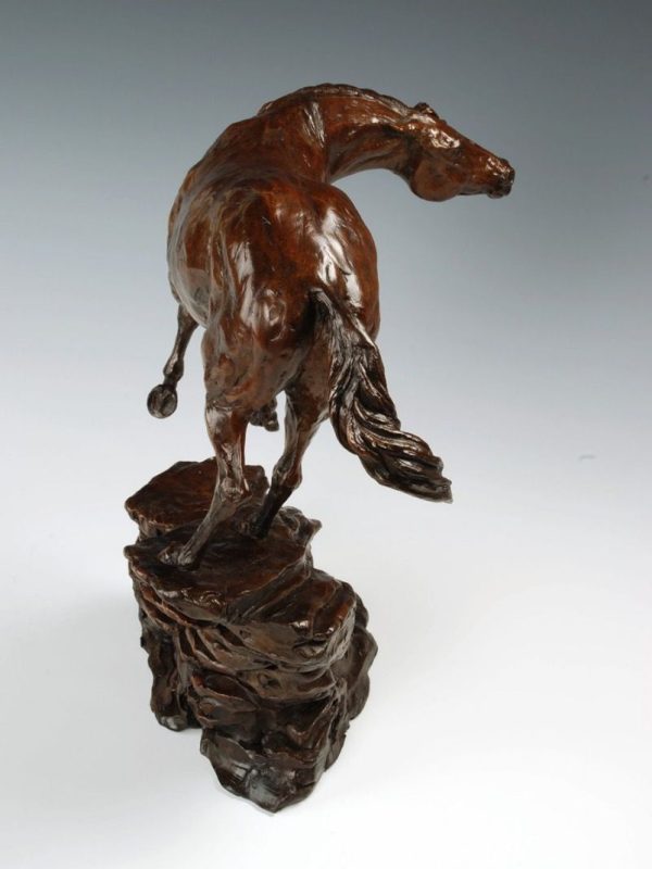 Boss Mare - Equine Bronze Sculpture - Liz Lewis