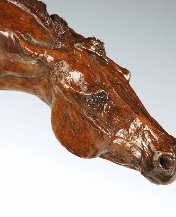 Boss Mare - Equine Bronze Sculpture - Liz Lewis