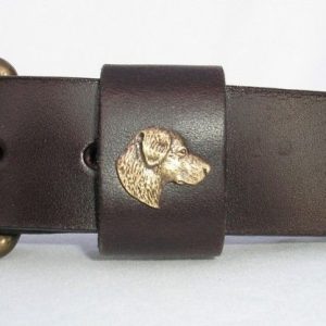 Chesapeake Bay Retriever Head Belt - Royden Leather Belts