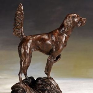 Honor MacQuette - English Setter Bronze Sculpture - Liz Lewis