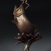 Frog legs Bronze Sculpture by Dan Genord