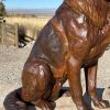 Loyalty (Life-Size German Shepherd Bronze Sculpture) - Liz Lewis