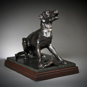 The Lab - Labrador Retriever Bronze Sculpture - Ronnie Wells