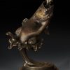 Largemouth Bronze Sculpture by Dan Genord