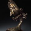 Largemouth Bronze Sculpture by Dan Genord