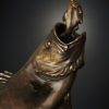 Largemouth Bronze Sculpture by Dan Genord