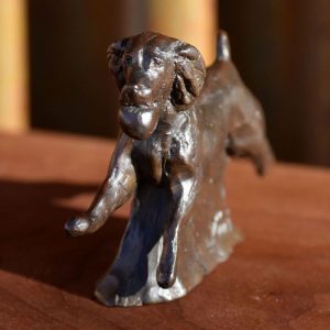 Fetch - Boykin Spaniel Bronze Sculpture - Liz Lewis