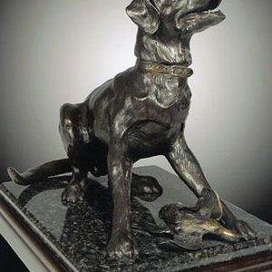 The Lab - Labrador Retriever Bronze Sculpture - Ronnie Wells