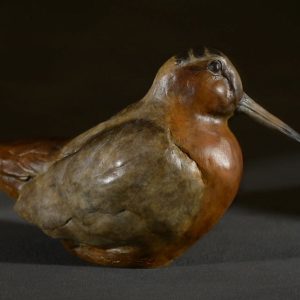 Timberdoodle - Woodcock Bronze Sculpture - Liz Lewis