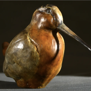 Timberdoodle - Woodcock Bronze Sculpture - Liz Lewis