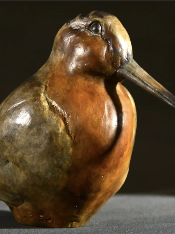 Timberdoodle - Woodcock Bronze Sculpture - Liz Lewis