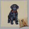 Black Lab Throw Pillow - Zeppa Studios - Image 5