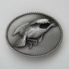 Flying Turkey Pewter Buckle - Sid Bell Originals