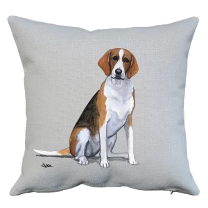 Foxhound Throw Pillow - Zeppa Studios