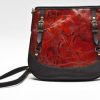 Leaf Leather Handbag - "Katie"