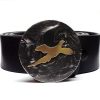 Pheasant Hand Cut Buckle & Belt - Tyger Forge - Image 4