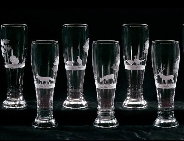 Pilsner Glass - Queen Lace Crystal - Image 5