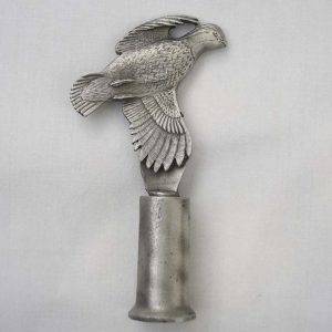 Quail in Flight Pewter Lamp Finial - Sid Bell Originals