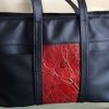 Leaf Leather Small Traveler Working Bag - Image 2