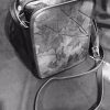 Leaf Leather Soft Organizer Handbag