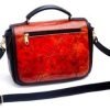 Leaf Leather Handbag - "Trish"