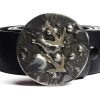 Turkey Tracks Hand Cut Buckle & Belt - Tyger Forge - Image 4
