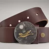 "Full Moon Flyer" Goose Buckle & Belt - Tyger Forge