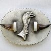 Turkey Spur Pewter Buckle - Sid Bell Originals