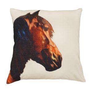 Shasta the Horse - Printed Pillow (20" x 20") - Michaelian Home