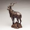 Termite Mound OP - Kudu Bronze Sculpture - John Tolmay - Image 2