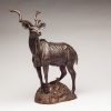 Termite Mound OP - Kudu Bronze Sculpture - John Tolmay