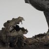 Running the Gauntlet - Wildebeest Bronze Sculpture - John Tolmay - Image 7
