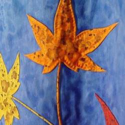 Quilted Maples - Quilt Wood Carving by Fraser Smith